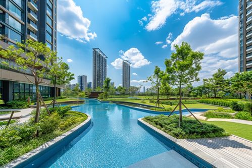 現(xiàn)代商業(yè)住宅小區(qū)景觀效果圖 非居住房地產(chǎn)租賃的專業(yè)視覺資源獲取指南